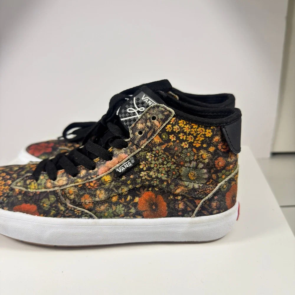Vans The Lizzie Armanto Skate Shoes Womens Size 6 Floral High Top Sneakers